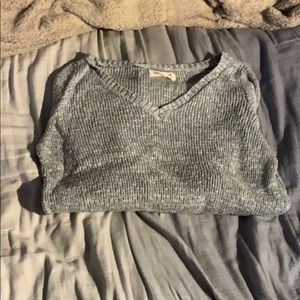Gray sweater